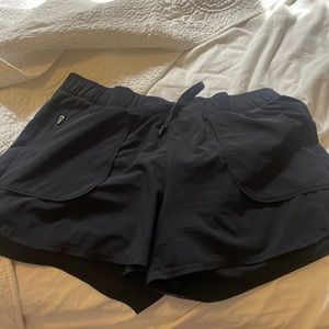 All in motion black gym shorts